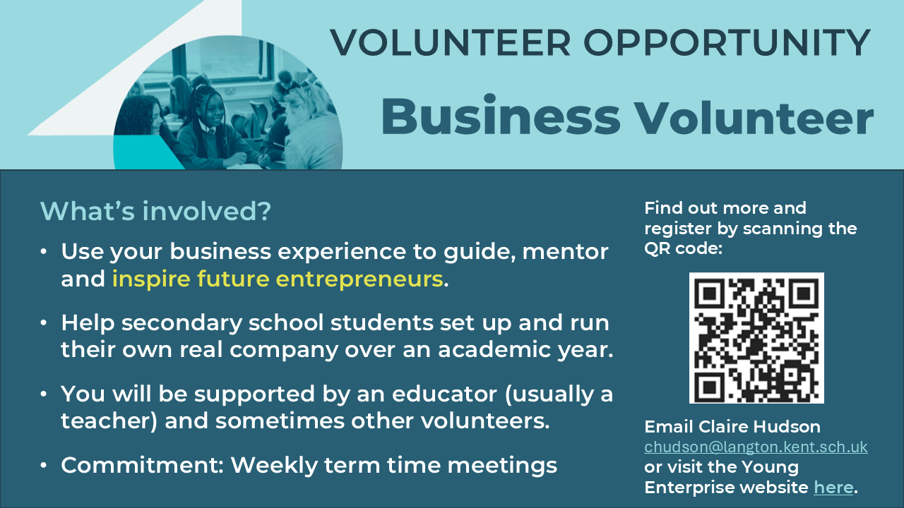 Business Volunteer Recruitment Slide